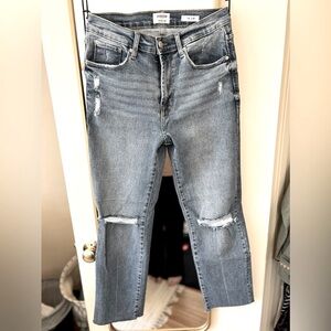 LAST CALL!! Kensie Jeans NWOT High-Rise Vintage Luxe Slim Cut Ripped Size 29 (8)